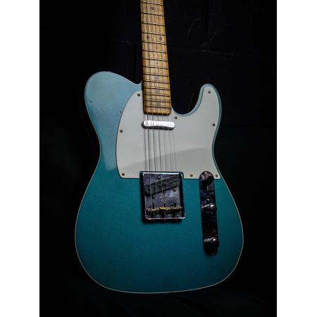 Guitarras Custom Shop  Fender Custom Shop Limited Edition '50s Twisted Tele Custom Journeyman Relic - Aged Ocean Turquoise