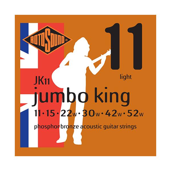 Rotosound JK11 11-52 Cuerdas Guitarra Acústica