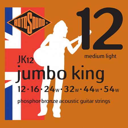 Cuerdas Guitarra Acústica Rotosound JK12 12-54 Cuerdas Guitarra Acústica