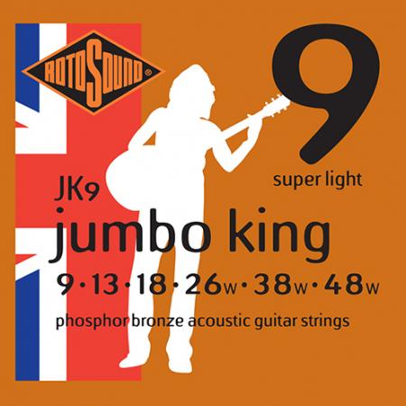 Cuerdas Guitarra Acústica Rotosound JK9 9-48 Cuerdas Guitarra Acústica