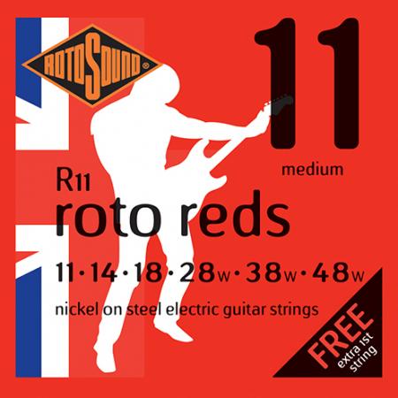 Cuerdas de Guitarra Eléctrica Rotosound R11 11-48 Cuerdas Guitarra Eléctrica