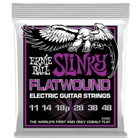Cuerdas de Guitarra Eléctrica Ernie Ball EB2590 Power Slinky 11-48 Cuerdas Guitarra Eléctrica