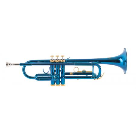 Trombones y Trompetas J Michael TR430CBL Trompeta Azul SI Bemol