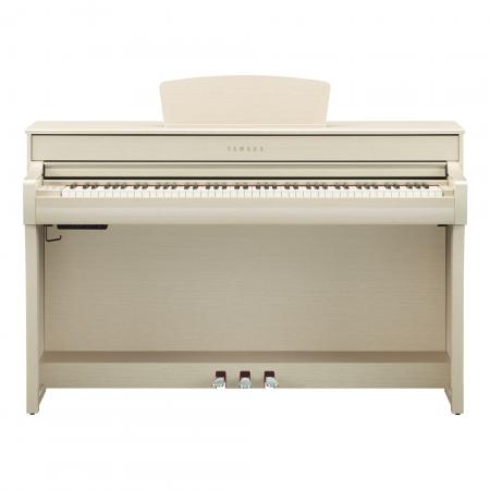 Pianos Electrónicos Yamaha Clavinova CLP735WA Blanco Nogal Piano Digital