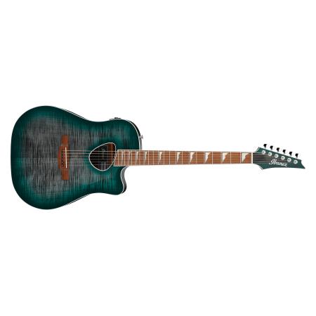Guitarras Electroacústicas Ibanez ALT30 Guitarra Electroacústica  Emerald Doom Burst Alto Brillo