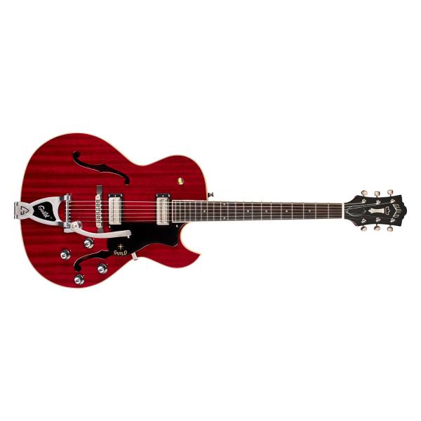 Guild Starfire III Bigsby Cherry Red Guitarra Eléctrica