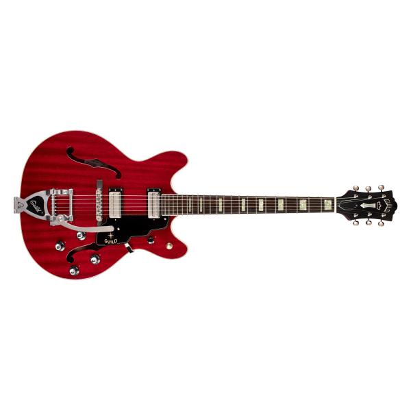 Guild Starfire V Bigsby Cherry Red Guitarra Eléctrica
