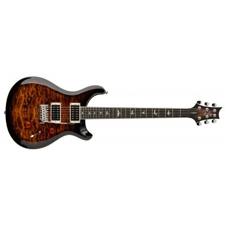 Guitarras Eléctricas PRS SE Custom 24 Quilt Black Gold SB Guitarra Eléctrica