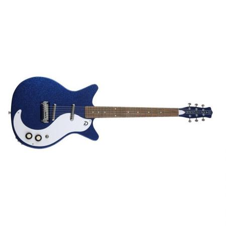 Guitarras Eléctricas Danelectro 59M NOS+ Deep Blue Metalflake Guitarra Eléctrica