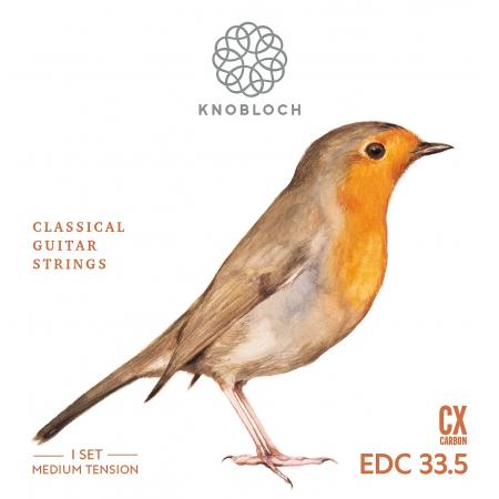 Cuerdas de guitarra KNOBLOCH ERITHACUS DS CX MEDIUM 33.5 EDC33,5