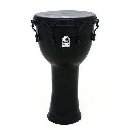 Instrumentos de Percusión Étnica  Toca SFDMX10BM Freestlye Black Mamba 10" Djembé