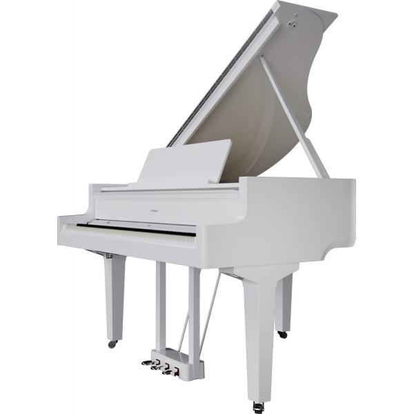 Roland GP9MPW Moving Keys Blanco Pulido Piano Digital
