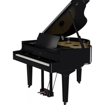 Pianos Electrónicos Roland GP9MPE Moving Keys Negro Pulido Piano Digital