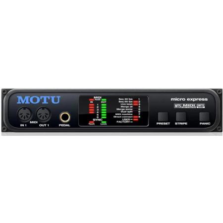 Interface de Audio Motu MICRO EXPRESS USB II Interface Midi