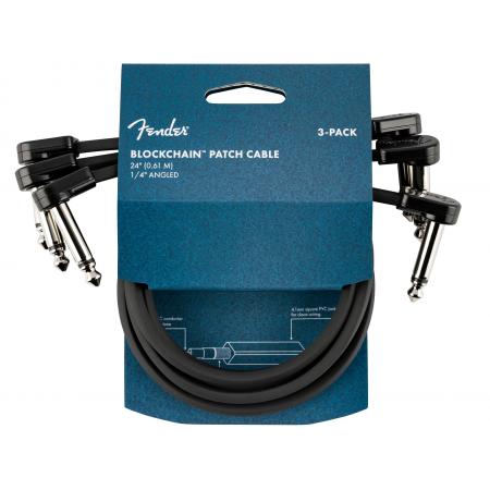 Cables para Instrumentos Fender Blockchain 24" Cable Pack 3 Latiguillos