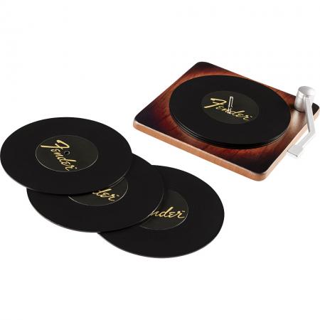 Merchandising y regalos Fender Sunburst Turntable Coaster Set Pack Posavasos