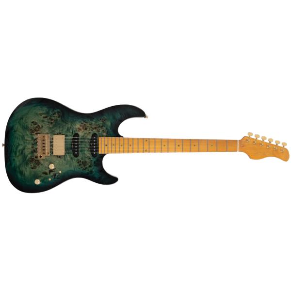 Sire Guitars S10 Hss Trans Green Guitarra Eléctrica
