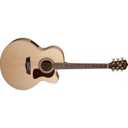 Guitarras Electroacústicas Washburn HJ40SCE Heritage Natural Guitarra Electroacústica