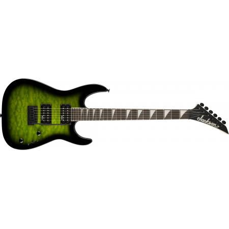 Guitarras Eléctricas Jackson Dinky JS20 DKQ 2PT Transparent Green Burst