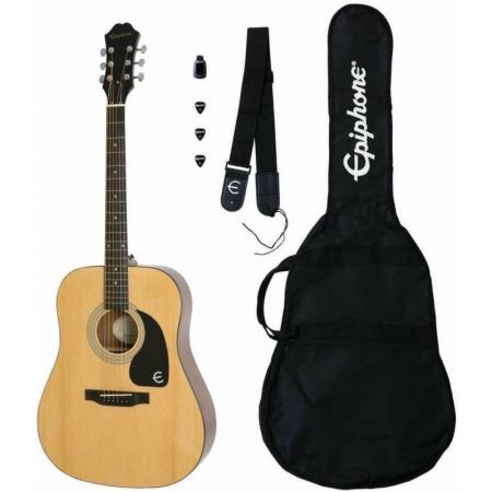 Packs guitarra acústica Epiphone DR100 pack De Guitarra Acústica Natural