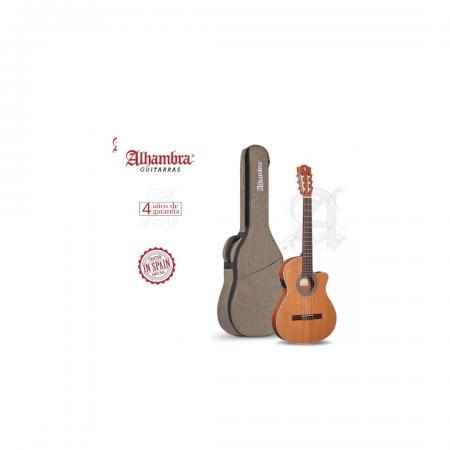 Guitarras Electroclásicas Alhambra Z-Nature CT EZ Guitarra Electroclásica + Funda 9730 Alhambra
