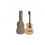 Alhambra 3F Golpeador Guitarra Flamenca Natural + Funda Guitarra 9730 Alhambra