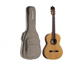 Guitarras Electroclásicas Alhambra 4PE1 Natural Guitarra Electrocásica + Funda 9738 Alhambra