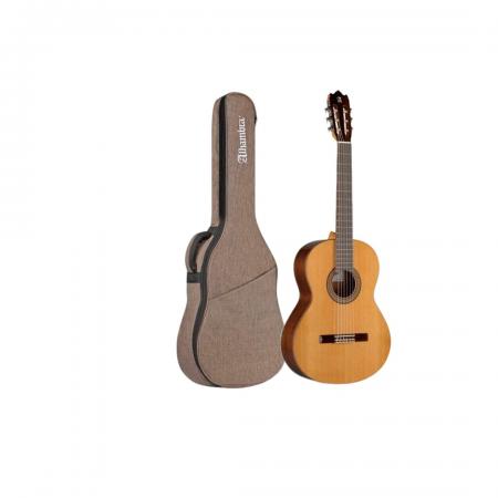 Guitarras Electroclásicas Alhambra 3CE1 Guitarra Electroclásica Natural + Funda 9730 Alhambra