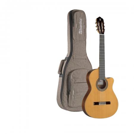 Guitarras Electroclásicas Alhambra 5P CT E2 Natural Guitarra Electroclásica + Funda 9738 Alhambra