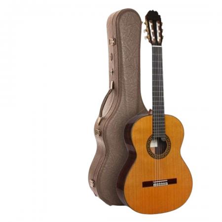 Guitarra Clásica - Guitarra española Alhambra Luthier 50 Aniversario Ziricote Guitarra Clásica + Estuche 9650 Alhambra