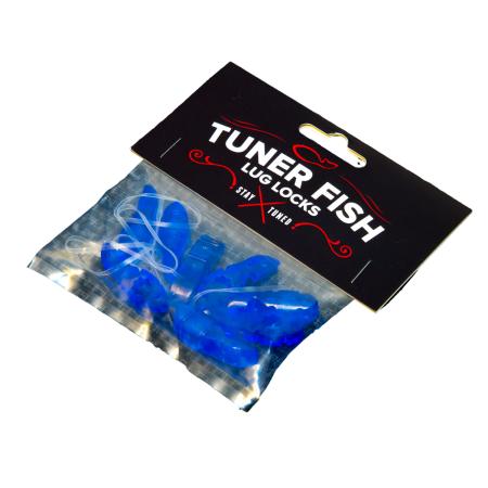 Otros accesorios Tuner Fish Lug Locks Blue 8 Pack