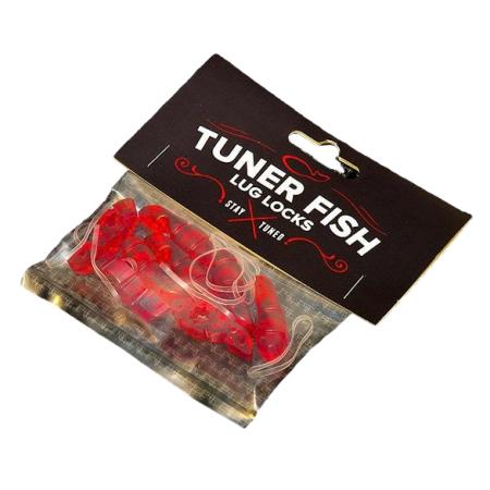 Otros accesorios Tuner Fish Lug Locks Red 8 Pack