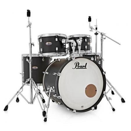 Batería Acústica Pearl Decade Rock Satin Slate Black