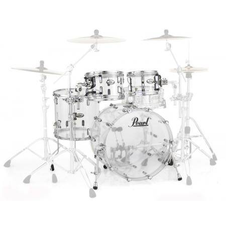 Batería Acústica Pearl Crystal Beat Studio Ultra Clear