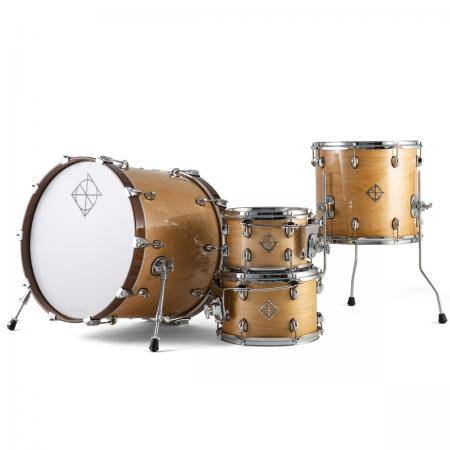 Batería Acústica Dixon PODCSTH422-01-N - set de batería Cornerstone Hybrid - acabado Natural Maple Gloss