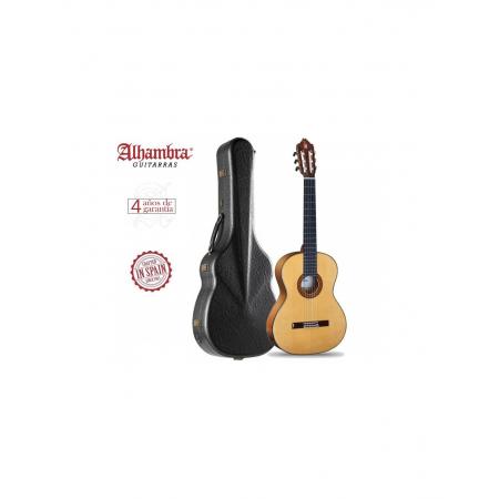 Packs guitarra clásica Alhambra 10 FC Guitarra Flamenca + Estuche 9557