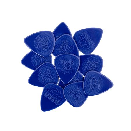 Púas Ernie Ball 9136 Nylon 0,72MM Dark Blue Pack 12 Púas