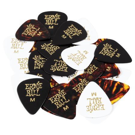 Púas Ernie Ball 9178 Celluloide Medi Assorte Pack 12 Púas