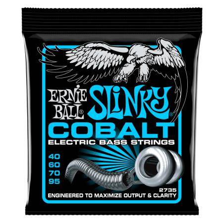 Cuerdas Bajo Ernie Ball EB2735 Cobalt Extra Slinky 40-95 Set Cuerdas Bajo