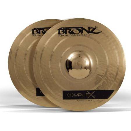 Platos de batería Bronz Hi Hat 13" Complex Series