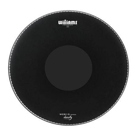 Parches para batería Williams 13" WCB1D Black Coated DS Series