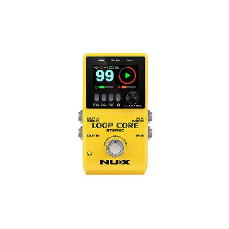 Pedales Nux Loop Core Stereo Pedal de Guitarra.