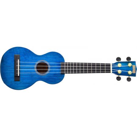 Ukeleles Soprano Mahalo MH1TBU Transparent Blue Ukelele Soprano