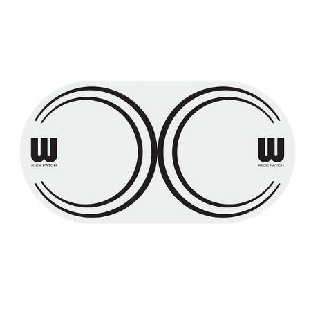 Parches para batería Williams WDPD-BK Willams Kich Patch Doble Dot Nylon Black