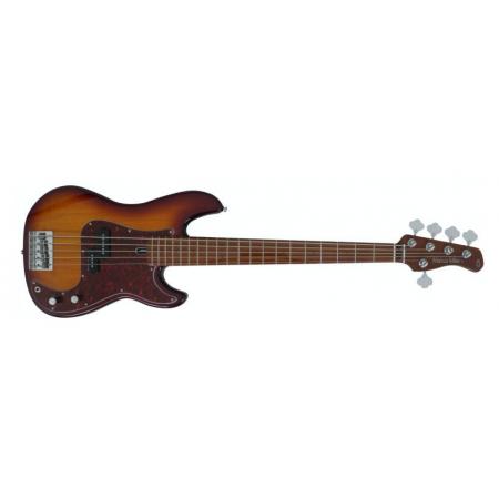 Bajos eléctricos  Marcus Miller P5 Alder-5 (2ND GEN) TS Tobacco Sunburst Bajo Eléctrico