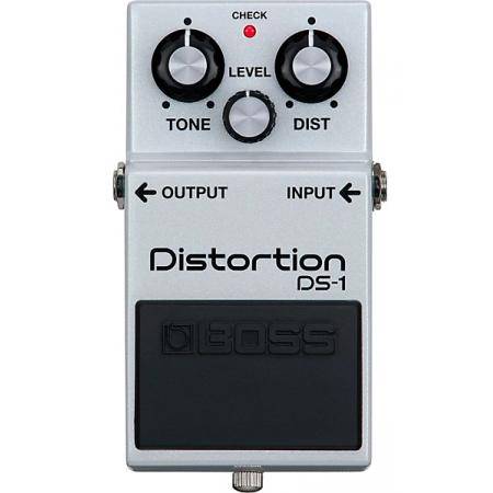 Pedales Boss DS1WH Pedal de Guitarra Legendary  Distorsion Edición Limitada Blanco