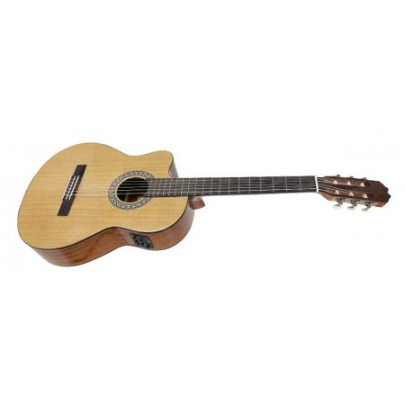 Cuerdas de guitarra Admira Alba Electrificada Cutaway Guitarra Electroclásica