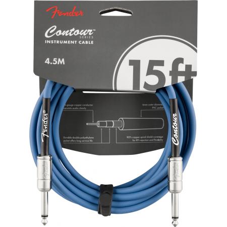 Black Friday Sintetizadores Fender Contour 4,5M Lake Placid Blue Cable de Guitarra