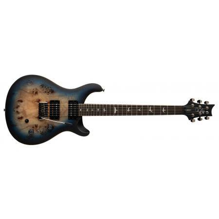 Guitarras Eléctricas PRS PRS SE ''EXOTIC'' CUSTOM 24-08 Poplar Burl Lake Blue Midnight Burst LTD