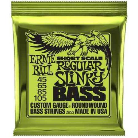 Cuerdas Bajo Ernie Ball EB2852 Juegos Cuerdas Bajo 45-105 Escala Corta